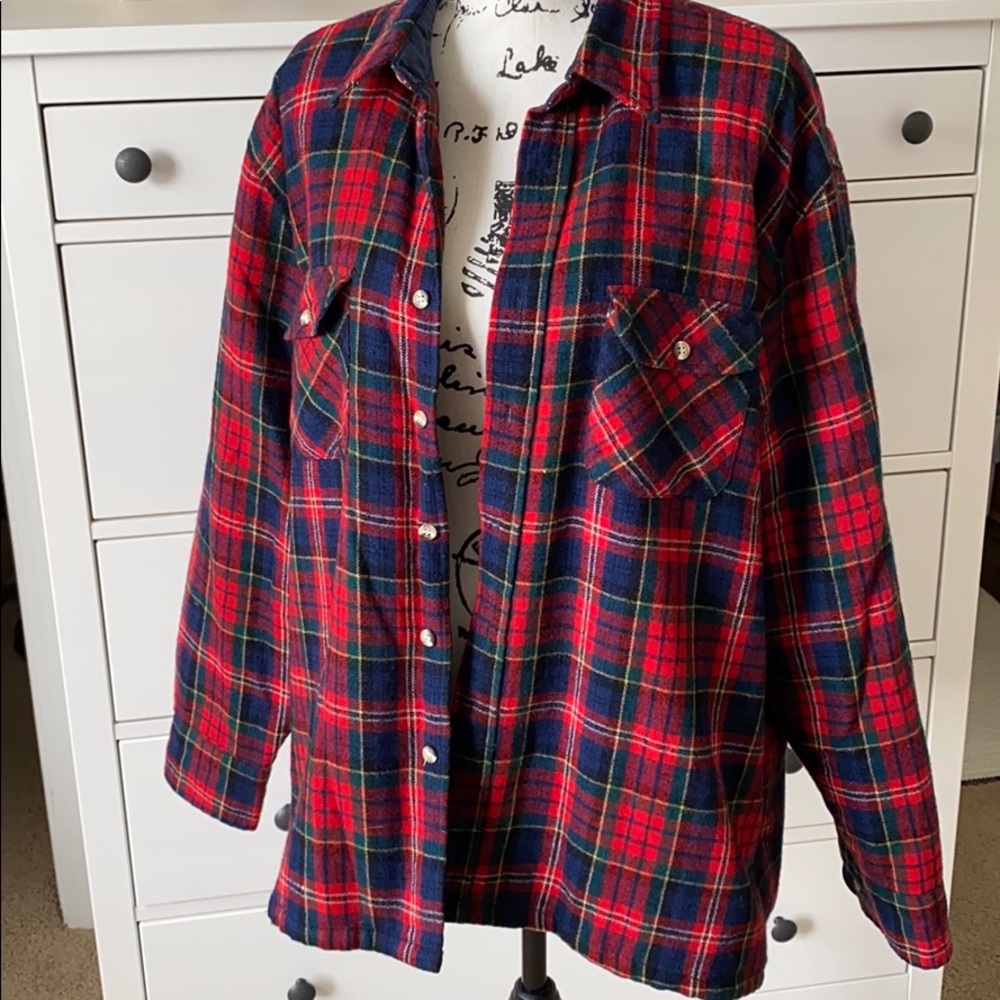 Quilted wool blend jacket, It is a men’s XL